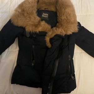 Zara puffer coat